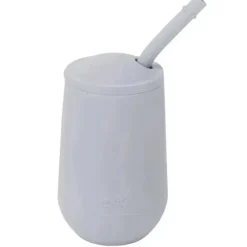 ezpz Straw, Sippy & Training Cups|Dishes, Utensils & Food Containers*- Happy Cup & Straw System, Pewter