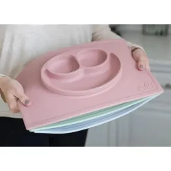 ezpz Suction Plates & Bowls|Dishes, Utensils & Food Containers*- Happy Mat, Sage