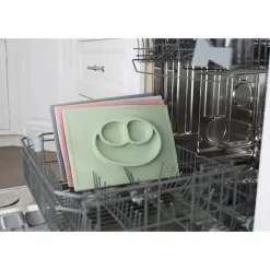 ezpz Suction Plates & Bowls|Dishes, Utensils & Food Containers*- Happy Mat, Sage