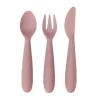 ezpz Utensils & Accessories|Dishes, Utensils & Food Containers*- Happy Utensils, Blush