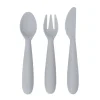 ezpz Utensils & Accessories|Dishes, Utensils & Food Containers*- Happy Utensils, Pewter