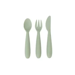 ezpz Utensils & Accessories|Dishes, Utensils & Food Containers*- Happy Utensils, Sage