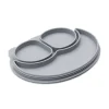 ezpz Suction Plates & Bowls|Dishes, Utensils & Food Containers*- Lid For Mini Mat, Pewter