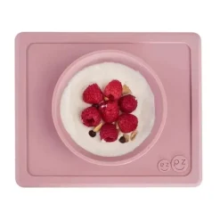 ezpz Plates & Bowls|Dishes, Utensils & Food Containers*- Mini Bowl, Blush