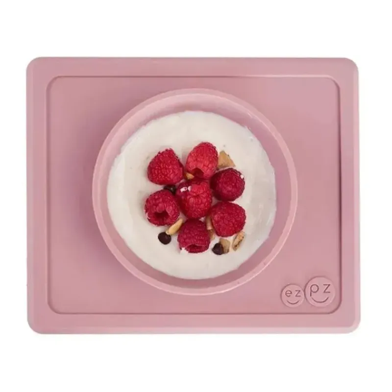 ezpz Plates & Bowls|Dishes, Utensils & Food Containers*- Mini Bowl, Blush