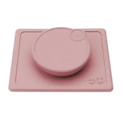 ezpz Suction Plates & Bowls|Dishes, Utensils & Food Containers*- Mini Bowl Lid, Blush