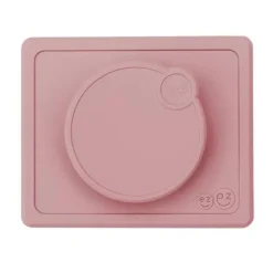 ezpz Suction Plates & Bowls|Dishes, Utensils & Food Containers*- Mini Bowl Lid, Blush