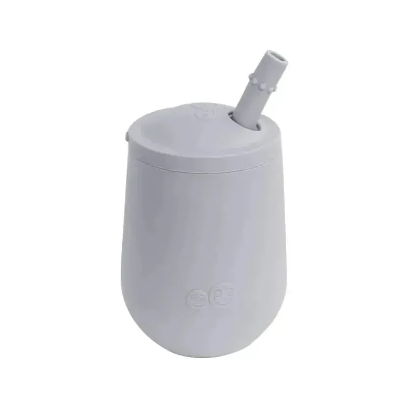 ezpz Straw, Sippy & Training Cups|Dishes, Utensils & Food Containers*- Mini Cup & Straw Training System, Pewter