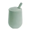 ezpz Straw, Sippy & Training Cups|Dishes, Utensils & Food Containers*- Mini Cup & Straw Training System, Sage