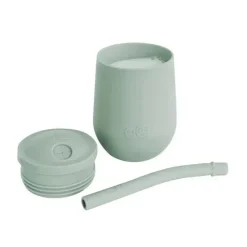 ezpz Straw, Sippy & Training Cups|Dishes, Utensils & Food Containers*- Mini Cup & Straw Training System, Sage