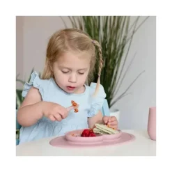 ezpz Plates & Bowls|Dishes, Utensils & Food Containers*- Mini Feeding Set, Blush