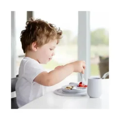 ezpz Plates & Bowls|Dishes, Utensils & Food Containers*- Mini Feeding Set, Pewter