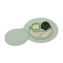 ezpz Suction Plates & Bowls|Dishes, Utensils & Food Containers*- Mini Mat Lids, Sage