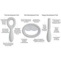 ezpz Oral & Nasal Care*- Oral Development Tools, Pewter