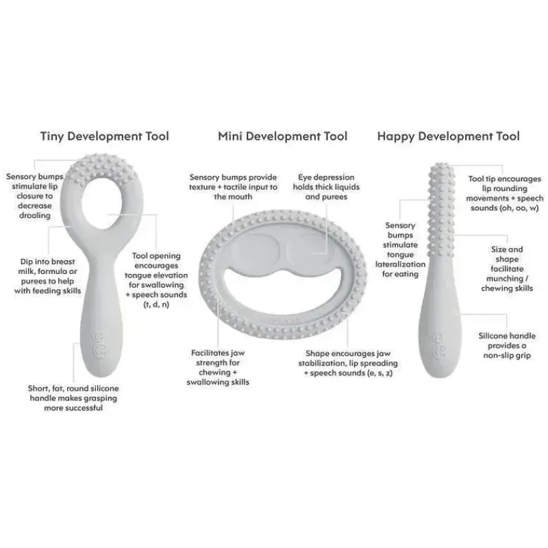 ezpz Oral & Nasal Care*- Oral Development Tools, Blush