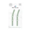 ezpz Utensils & Accessories|Dishes, Utensils & Food Containers*- Straw Replacement Pack Mini Straws, Sage
