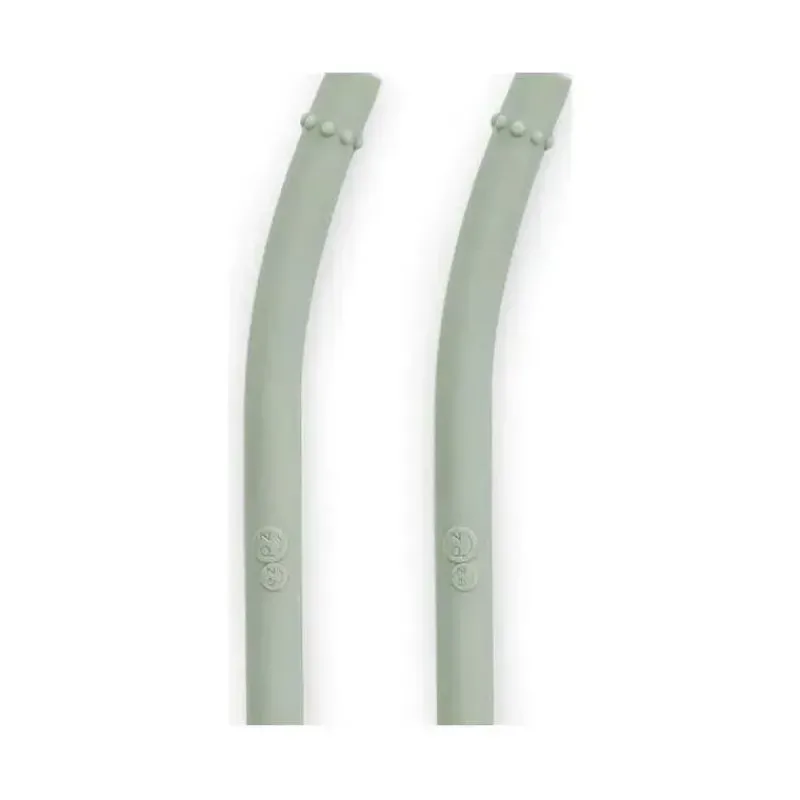 ezpz Utensils & Accessories|Dishes, Utensils & Food Containers*- Straw Replacement Pack Mini Straws, Sage