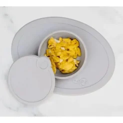 ezpz Suction Plates & Bowls|Dishes, Utensils & Food Containers*- Tiny Bowl Lid, Pewter