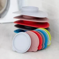 ezpz Suction Plates & Bowls|Dishes, Utensils & Food Containers*- Tiny Bowl Lid, Pewter
