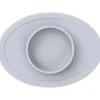 ezpz Plates & Bowls|Dishes, Utensils & Food Containers*- Tiny Bowl, Pewter