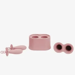 ezpz Cool Baby Products|Utensils & Accessories*- Tiny Popsicle Mold Set with Wands, Pink Blush