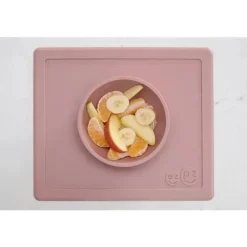 ezpz Plates & Bowls|Dishes, Utensils & Food Containers*Happy Bowl, Blush