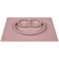 ezpz Suction Plates & Bowls|Dishes, Utensils & Food Containers*Happy Mat, Blush