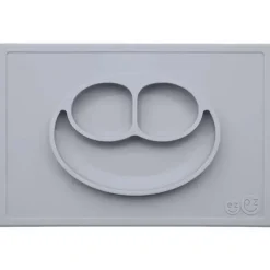 ezpz Suction Plates & Bowls|Dishes, Utensils & Food Containers*Happy Mat, Pewter