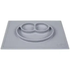 ezpz Suction Plates & Bowls|Dishes, Utensils & Food Containers*Happy Mat, Pewter