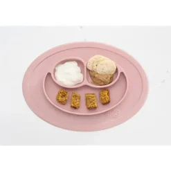 ezpz Suction Plates & Bowls|Dishes, Utensils & Food Containers*Mini Mat, Blush