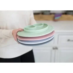 ezpz Suction Plates & Bowls|Dishes, Utensils & Food Containers*Mini Mat, Blush