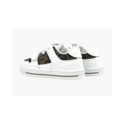 Fendi Baby Baby Shoes*- Babylace Up Velcro Ff Detailed Sneakers