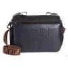 Fendi Baby Shoulder Bags*- Black Diaper Bag & Changing Mat