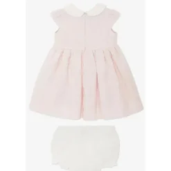 Fendi Baby Dresses|Baby Dresses & Skirts*- Cotton Jacquard Baby Dress, Pink