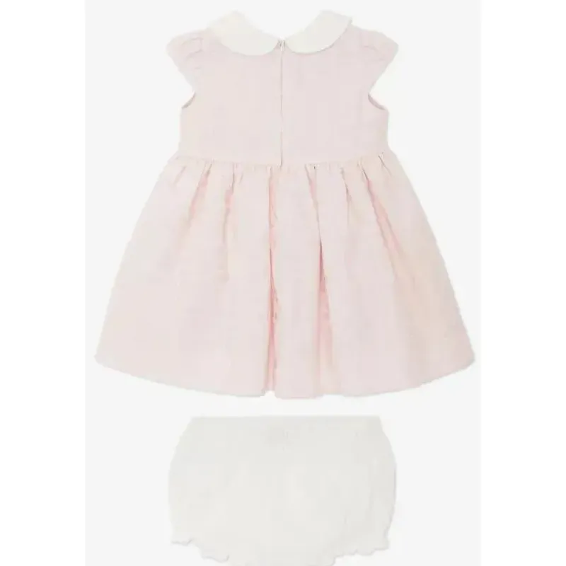 Fendi Baby Dresses|Baby Dresses & Skirts*- Cotton Jacquard Baby Dress, Pink