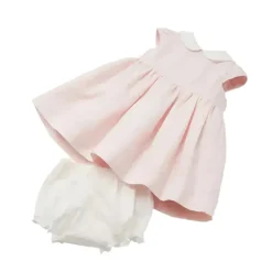Fendi Baby Dresses|Baby Dresses & Skirts*- Cotton Jacquard Baby Dress, Pink