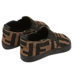 Fendi Baby Baby Shoes*- Ff Allover Slip On Crib Shoe