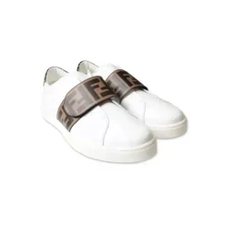 Fendi Baby Baby Shoes*- Monogram Strap Sneakers
