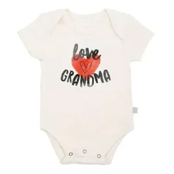 Finn + Emma Baby Onesies & Bodysuits*Graphic Bodysuit Love Grandma, Beige