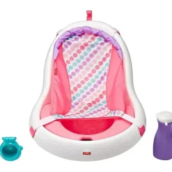 Fisher-Price Bath Tubs & Seats*Fisher Price - Baby Bath Tub 4 In 1 Sling 'N Seat Tub, Girl