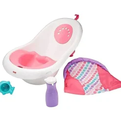 Fisher-Price Bath Tubs & Seats*Fisher Price - Baby Bath Tub 4 In 1 Sling 'N Seat Tub, Girl