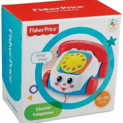 Fisher-Price Pretend Play|Gift For Baby*Fisher Price - Chatter Telephone