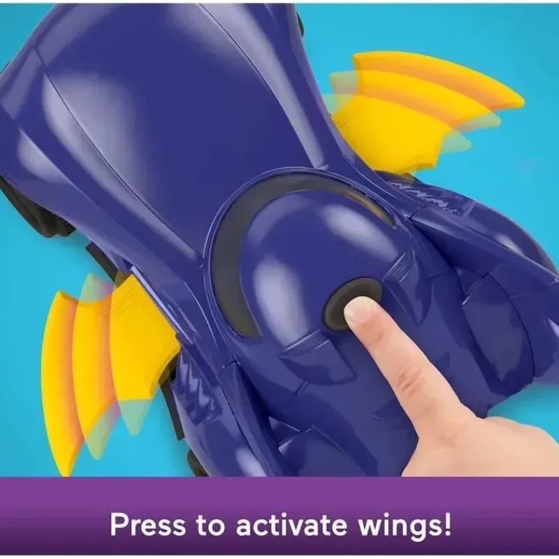 Kids Fisher-Price Super Heroes|Toys For 3 Year Old*Fisher Price - DC Batwheels Remote Control Car, Bam The Batmobile Transforming RC with Lights Sounds & Character Phrases