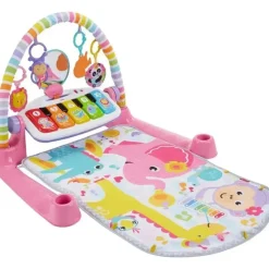 Fisher-Price Activity Centers & Jumpers|Toys For 0-12 Months*Fisher Price - Deluxe Kick & Play Piano Gym Playmat, Pink