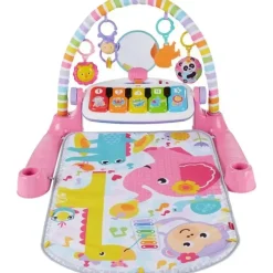 Fisher-Price Activity Centers & Jumpers|Toys For 0-12 Months*Fisher Price - Deluxe Kick & Play Piano Gym Playmat, Pink