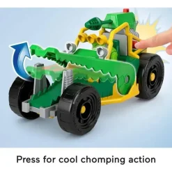 Kids Fisher-Price Super Heroes|Toys For 3 Year Old*Fisher Price - Imaginext DC Super Friends Killer Croc Figure & Buggy Toy Car