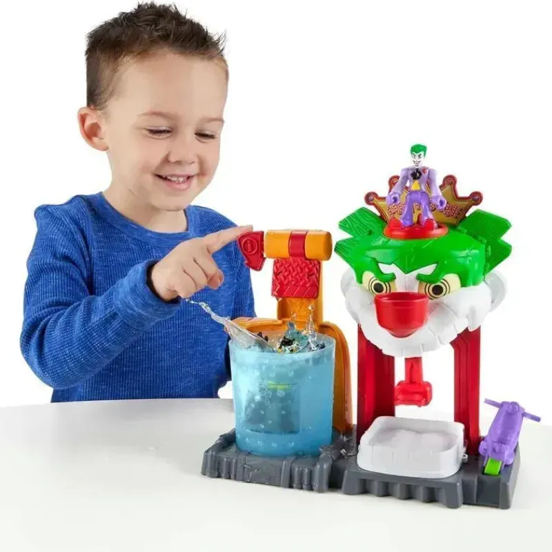 Kids Fisher-Price Super Heroes|Toys For 3 Year Old*Fisher Price - Imaginext DC Super Friends Batman Toy The Joker Funhouse Playset Color Changers with 2 Figures