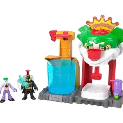 Kids Fisher-Price Super Heroes|Toys For 3 Year Old*Fisher Price - Imaginext DC Super Friends Batman Toy The Joker Funhouse Playset Color Changers with 2 Figures