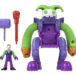 Kids Fisher-Price Super Heroes|Gift For Kids*Fisher Price - Imaginext Dc Super Friends the Joker Battling Robot