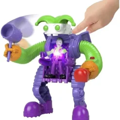 Kids Fisher-Price Super Heroes|Gift For Kids*Fisher Price - Imaginext Dc Super Friends the Joker Battling Robot